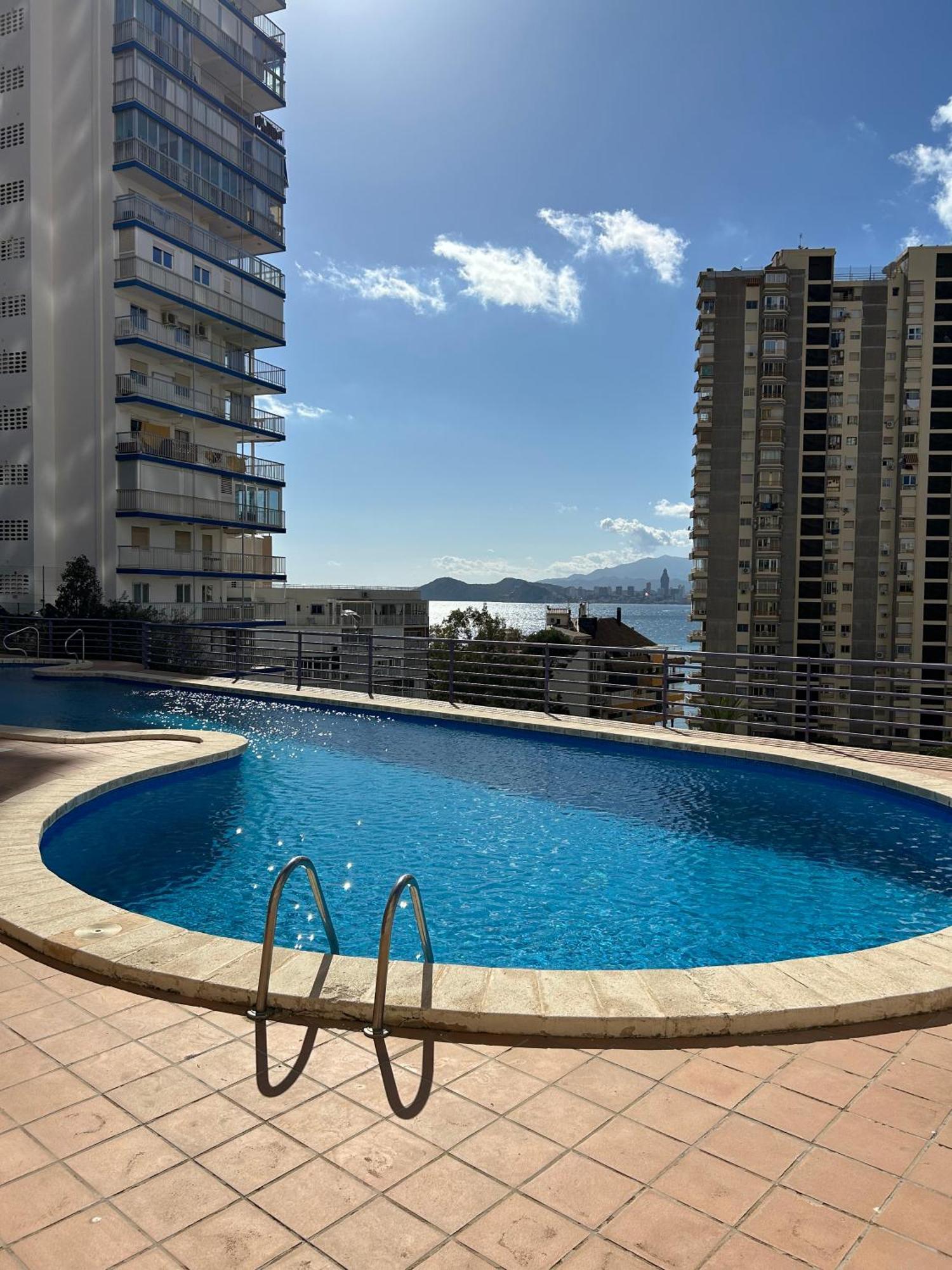 Apartamento Con Preciosas Vistas Y Piscina Benidorm Exteriér fotografie